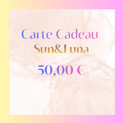 Carte cadeau Sun & Luna