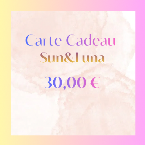 Carte cadeau Sun & Luna