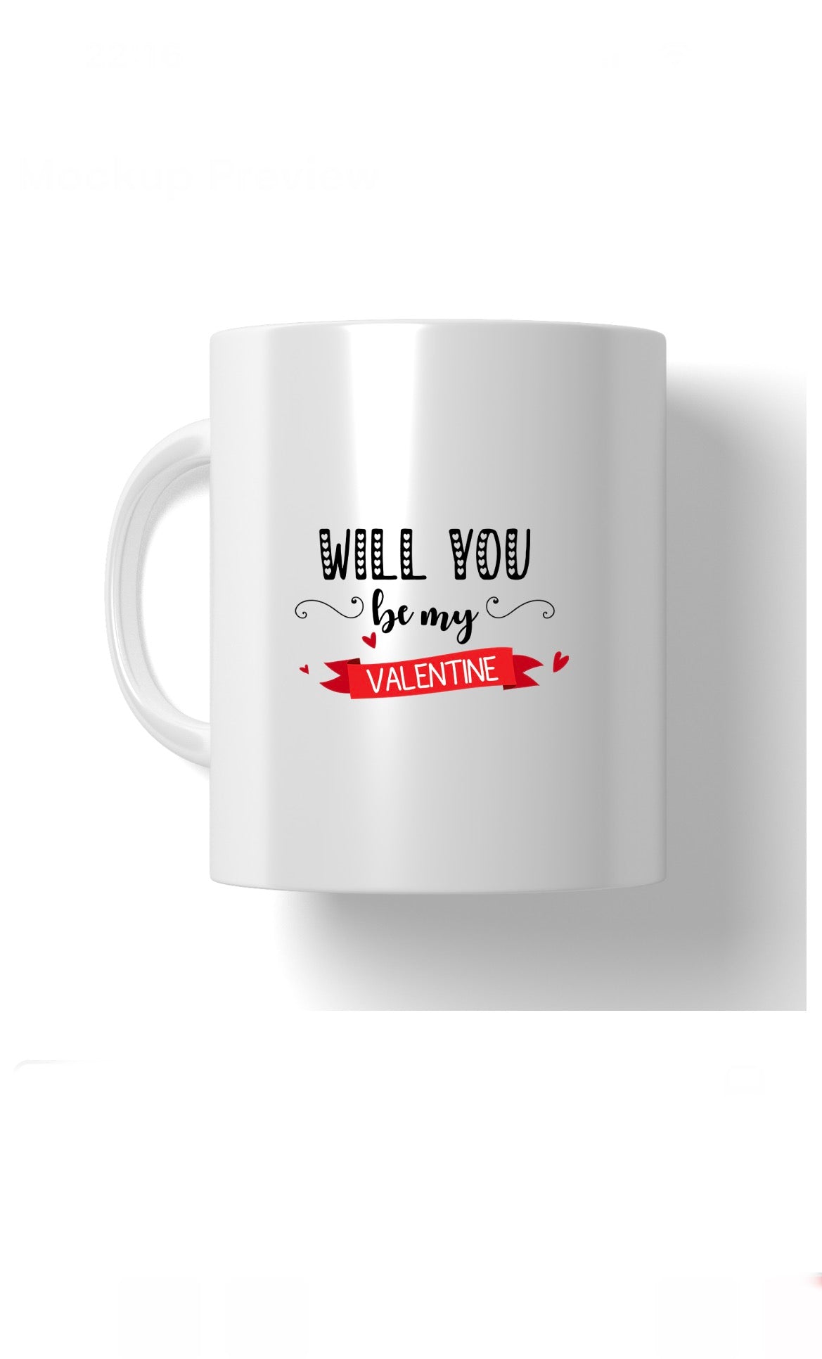Mug st Valentin