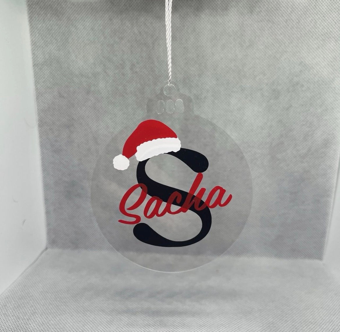 Boule de Noël personnalisée